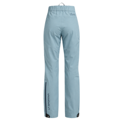 spodnie skitourowe damskie La Sportiva Crest Evo Shell Pants W- limestone/ night sky