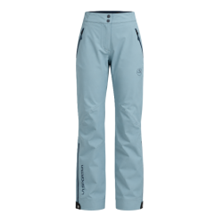 spodnie skitourowe damskie La Sportiva Crest Evo Shell Pants W- limestone/ night sky