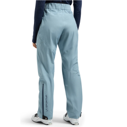 spodnie skitourowe damskie La Sportiva Crest Evo Shell Pants W- limestone/ night sky