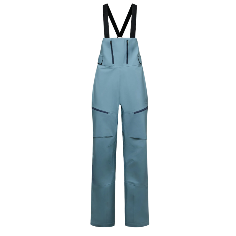 spodnie damskie La Sportiva Sender GTX performance bib pants w - limestone/ night sky