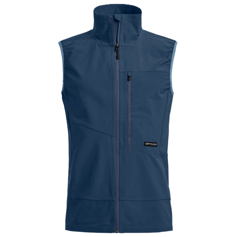 kamizelka męska Ortovox Venet Softshell Vest- blue nuntak