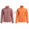 kurtka damska Ortovox Ortler Metawool 60 REV JKT- faded tangerine