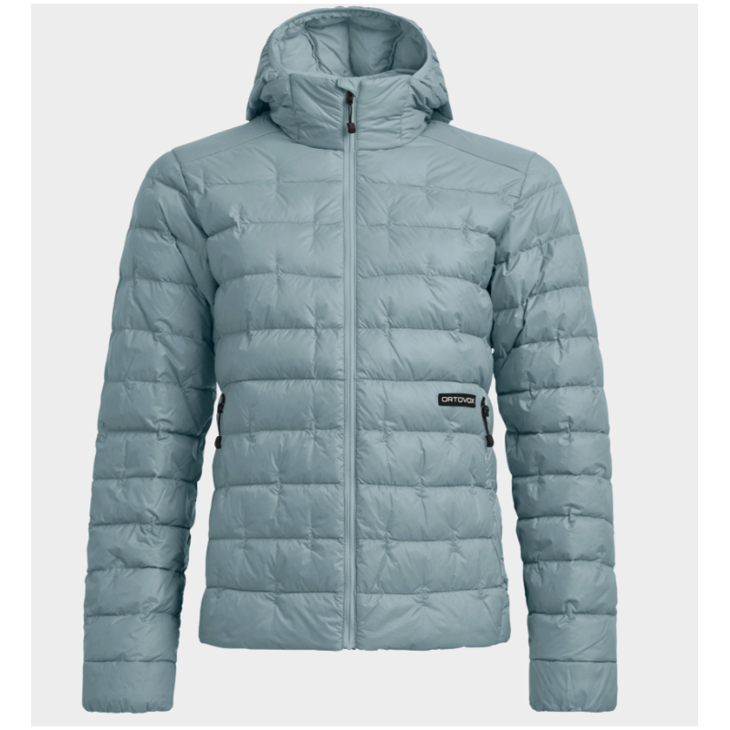 kurtka damska Ortovox downwool 180 Hooded Jkt W- glacier grey