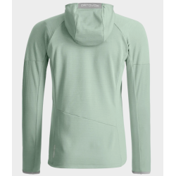bluza damska Ortovox Fleece Light Grid Hoody W- green acid