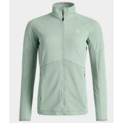 bluza damska Ortovox Fleece Light Grid Hoody W- green acid