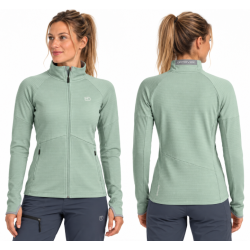 bluza damska Ortovox Fleece Light Grid Hoody W- green acid