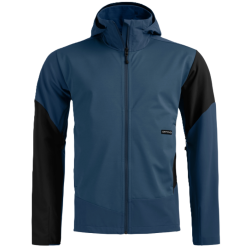 kurtka męska Ortovox Ortler Softshell Plus JKT M- blue nuntak
