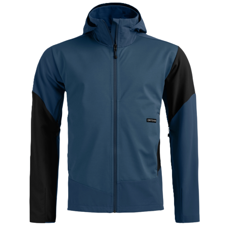 kurtka męska Ortovox Ortler Softshell Plus JKT M- blue nuntak