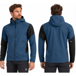 kurtka męska Ortovox Ortler Softshell Plus JKT M- blue nuntak