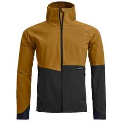 kurtka męska Venet Softshell Hooded JKT M- dark kumin