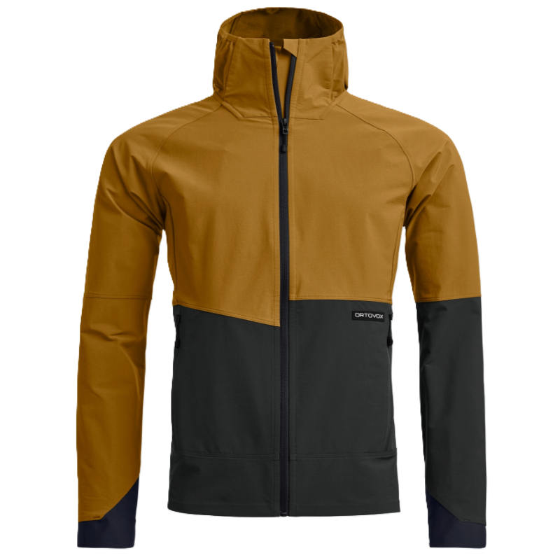 kurtka męska Venet Softshell Hooded JKT M- dark kumin