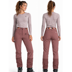 spodnie skitourowe damskie Ortovox Venet Softshell Stretch PTS W- chestnut