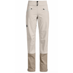 spodnie skitourowe damskie Ortovox Venet Softshell Pants W - white tea