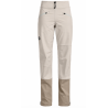 spodnie skitourowe damskie Ortovox Venet Softshell Pants W - white tea