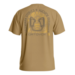koszulka męska Ortovox 150 Cool Climbing Vibes TS M - wild cumin