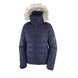 kurtka narciarska damska Salomon Stormcozy JKT W- night sky