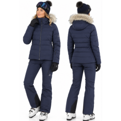 kurtka narciarska damska Salomon Stormcozy JKT W- night sky