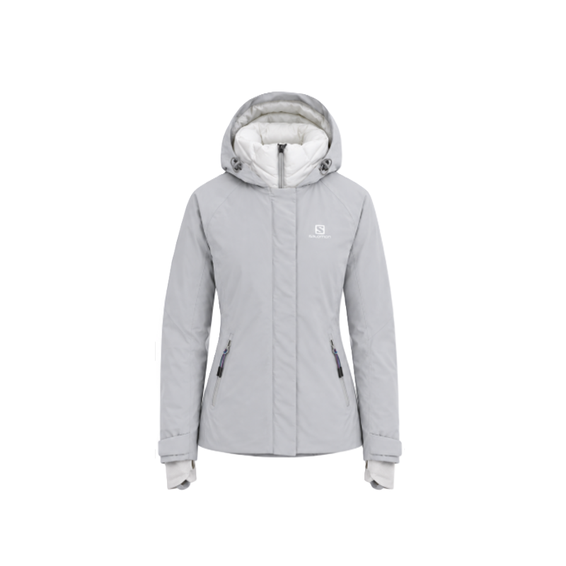 Kurtka narciarska damska Salomon Morning Dew JKT W- alloy