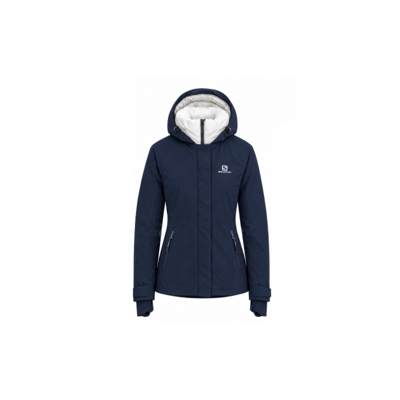 Kurtka narciarska damska Salomon Morning Dew JKT W- night sky