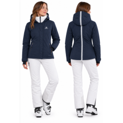 Kurtka narciarska damska Salomon Morning Dew JKT W- night sky