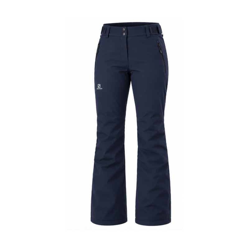 spodnie narciarskie damskie Salomon STORMSEASON PANT W- Night sky
