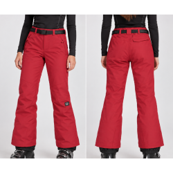 spodnie narciarskie damskie O'Neill - PW Star Pants- rio red