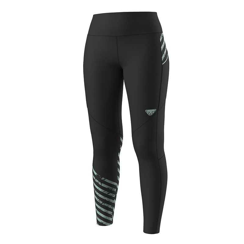 legginsy damskie Dynafit Trail 7/8 tight w 08-71919-0911 black out/ jadelite