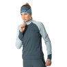 Dynafit Alpine LS 1/2 zip Tee W/ Chili Sport