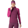 Dynafit Alpine L/S Hooded Tee W/ Chili Sport