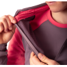 Dynafit Alpine LS 1/2 zip Tee W/ Chili Sport