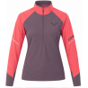 Dynafit Alpine LS 1/2 zip Tee W/ Chili Sport