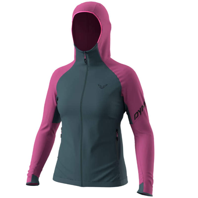 bluza damska Dynafit Transalper PTC Hooded JKT W - 08-71672-6A51 magenta/0720
