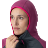 bluza damska Dynafit Transalper PTC Hooded JKT W - 08-71672-6A51 magenta/0720