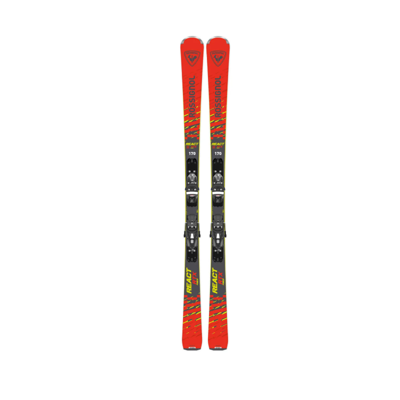 Rossignol React RTX Fiber – narty zjazdowe z wiązaniami