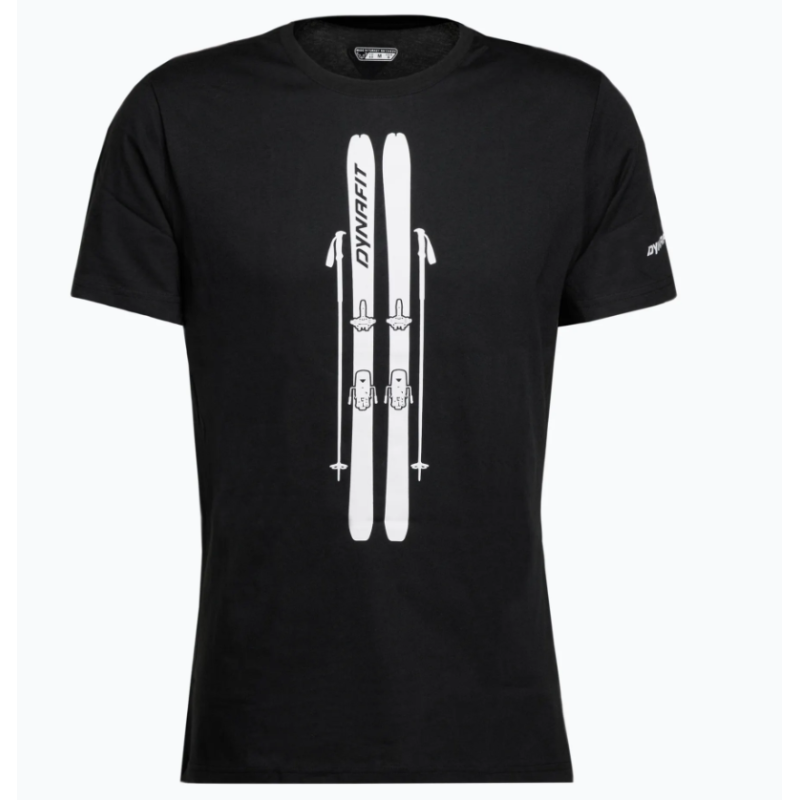 koszulka damska Dynafit Graphic Co W s/s Tee- 08-70999-black out / skis