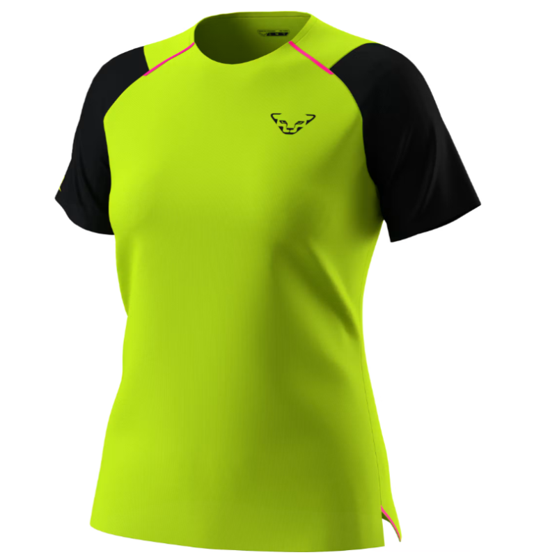 koszulka damska Dynafit DNA Shirt W 08-7180-5A31 ultra yellow/0910