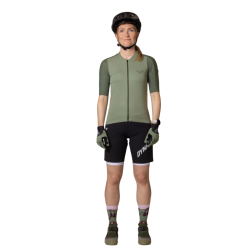 koszulka rowerowa damska Dynafit Ride Light S/S FZ / Chili Sport