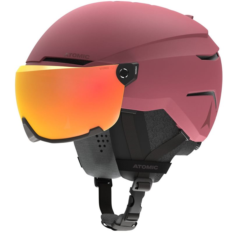 kask narciarski Atomic Savor Visor Stereo maroon