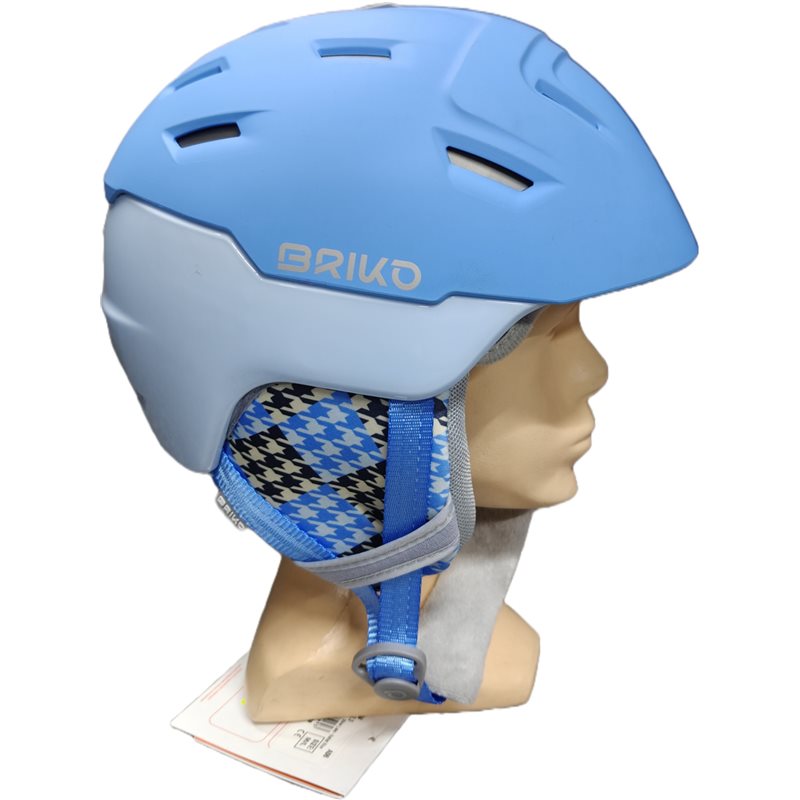 kask narciarski damski BRIKO CRYSTAL 2.0 silver lake M/L