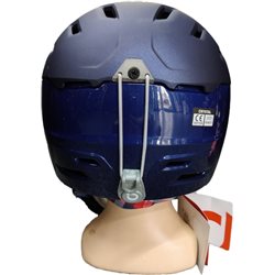 kask narciarski damski BRIKO CRYSTAL 2.0 pearl blue-red cinnabar M/L