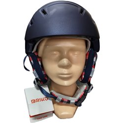 kask narciarski damski BRIKO CRYSTAL 2.0 pearl blue-red cinnabar M/L