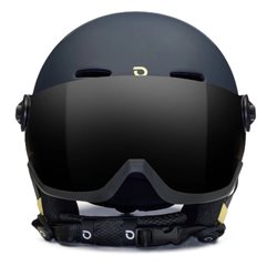 kask narciarski BRIKO TEIDE VISOR blue cloud burst- yellow starship XL- 60-63 cm