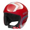 kask narciarski BRIKO VULCANO FIS 6.8 shiny red-silver 58 cm