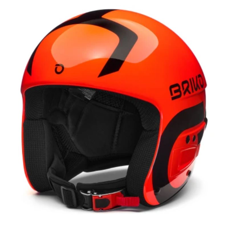 kask narciarski BRIKO VULCANO FIS 6.8 shiny orange-black XS (48-52 cm)