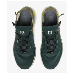 buty do sportów wodnych/trekingowe SALOMON TECH AMPHIB 4 - green gables/bunt olive