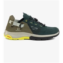buty do sportów wodnych/trekingowe SALOMON TECH AMPHIB 4 - green gables/bunt olive