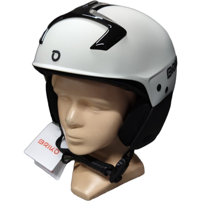 kask narciarski BRIKO GULF matt silver sand gray- black M (56 cm)