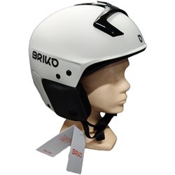 kask narciarski BRIKO GULF matt silver sand gray- black M (56 cm)