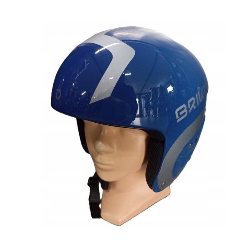 kask narciarski BRIKO VULCANO FIS 6.8 shiny blue-silver