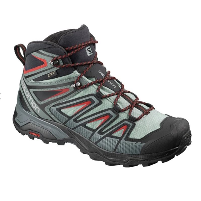 buty trekingowe SALOMON X ULTRA 3 MID GTX- lead/stormy weather